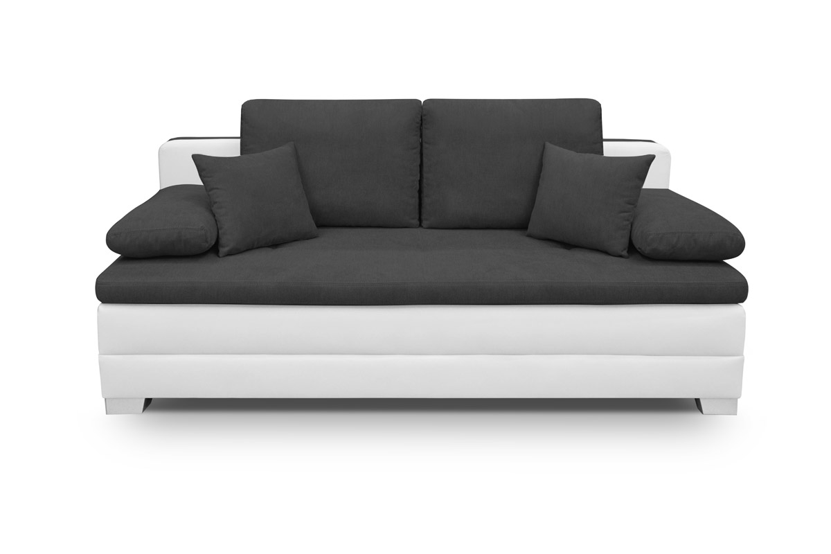 Czarno-biała sofa