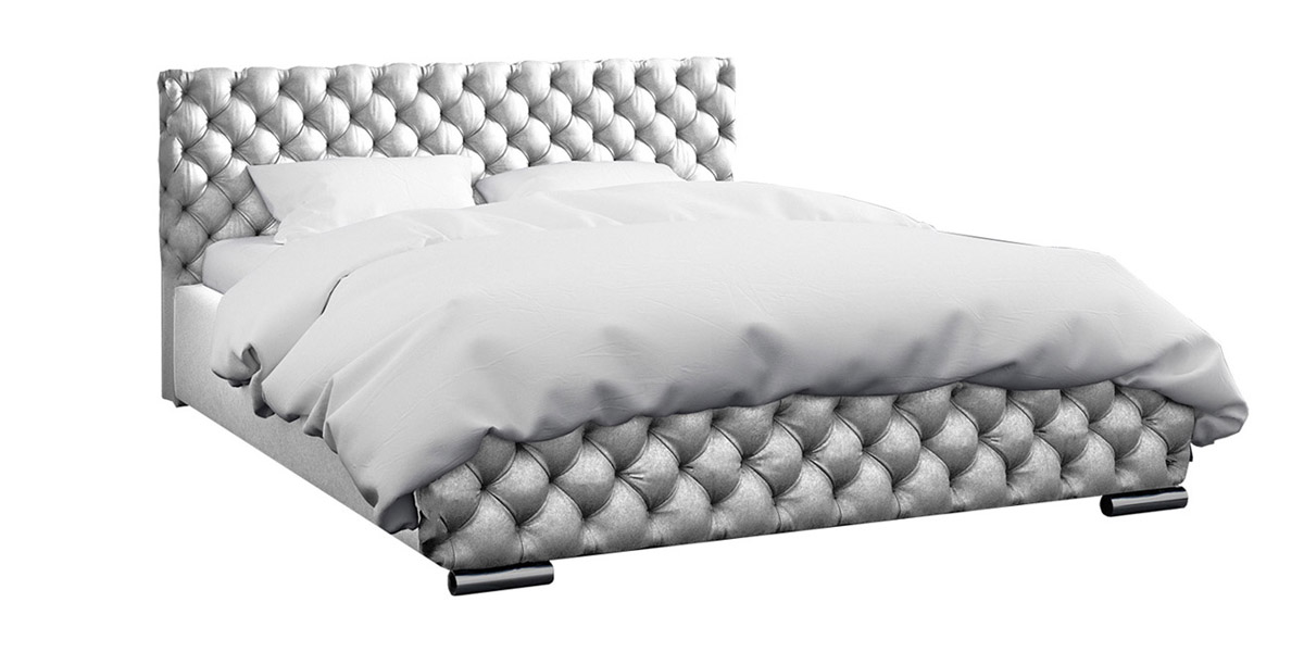 Sypialniane łóżko tapicerowane