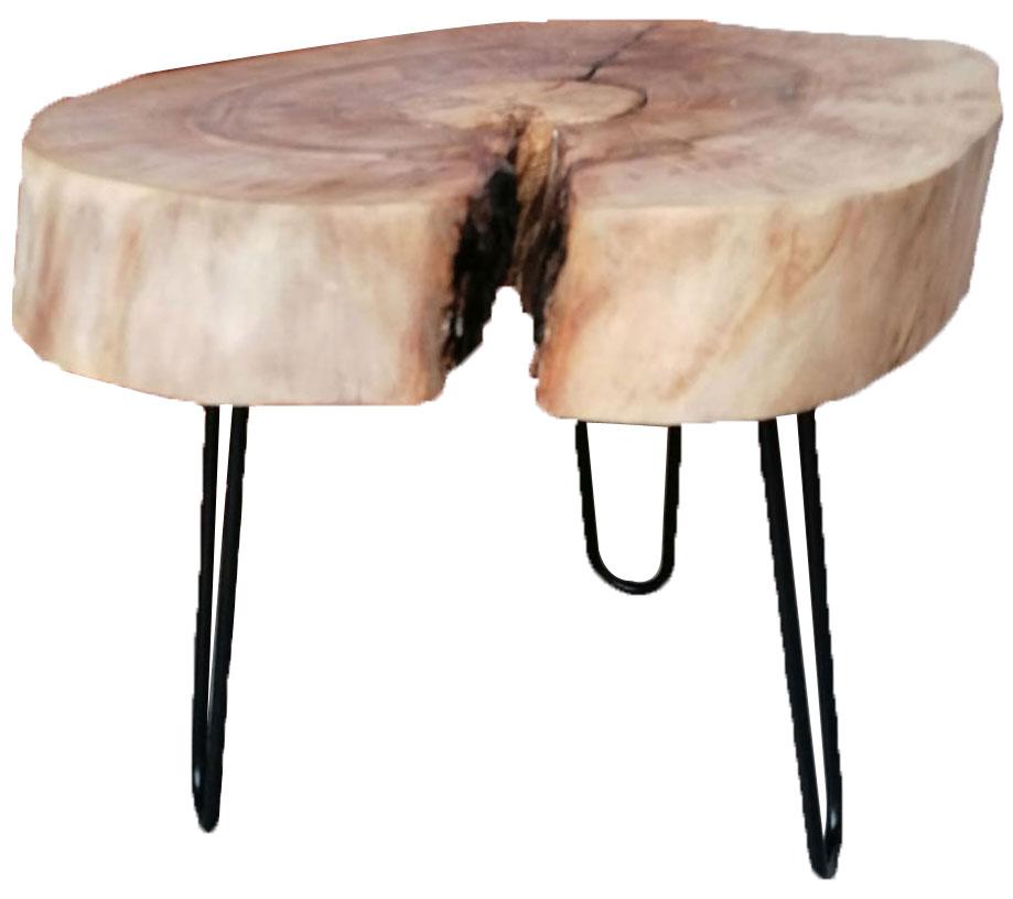 Nowoczesny stolik z drewna